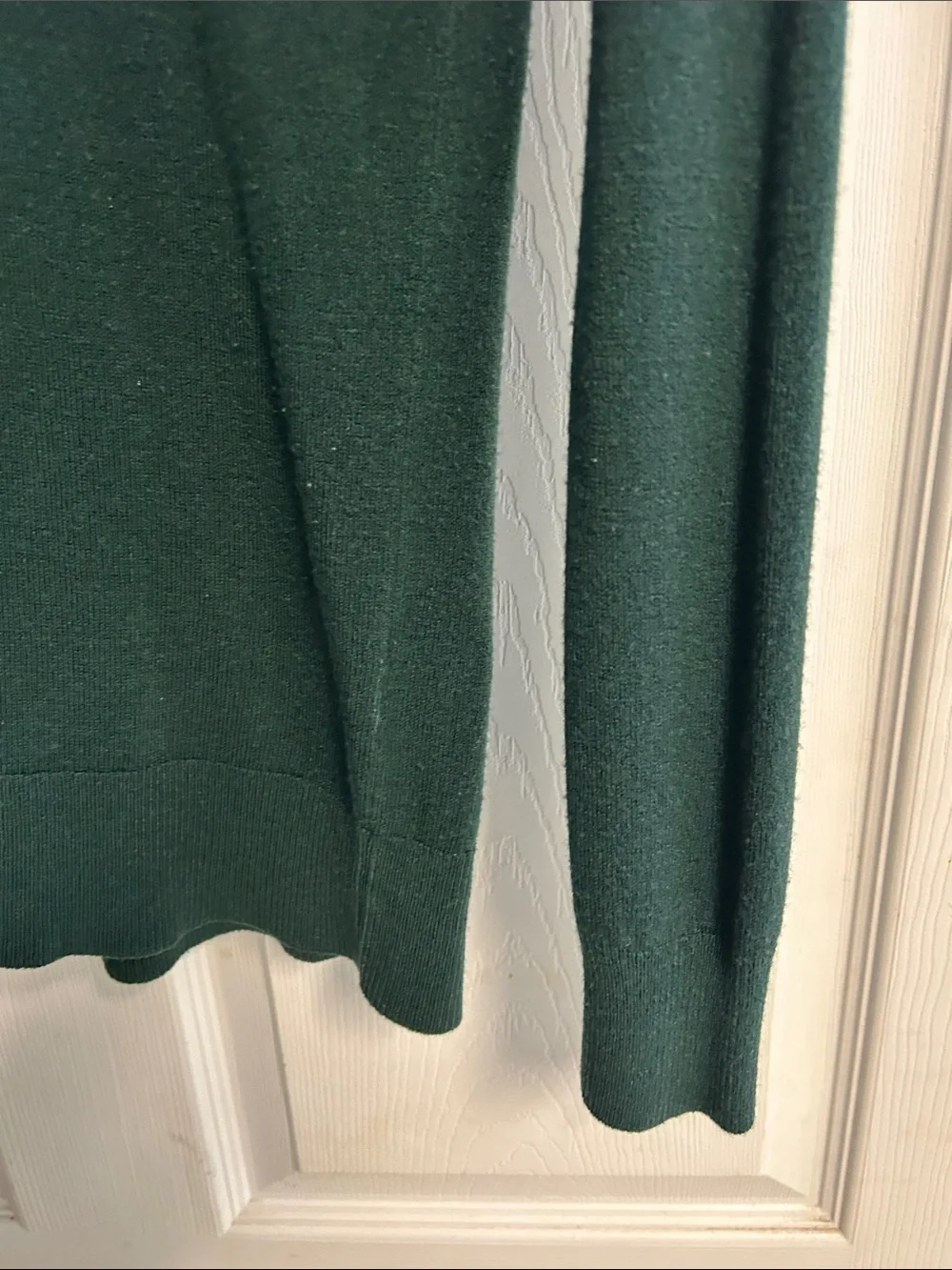 croft & barrow Dark Green V-Neck Sweater for Women